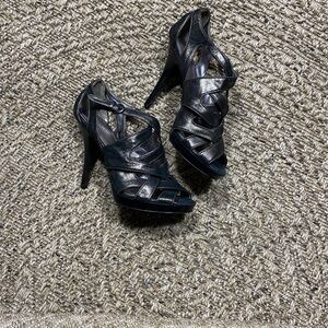 Coach Metallic Strappy Women's Shoes heels